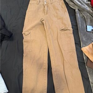 SHEIN Brown Casual Pants